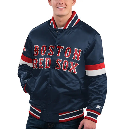 Boston Red Sox Starter Home Game Varsity Jacket