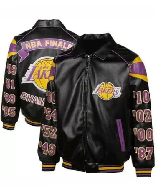 NBA Los Angeles Lakers Final Champion Leather Jacket