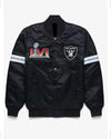NFL Las Vegas Raiders Super Bowl Satin Jacket