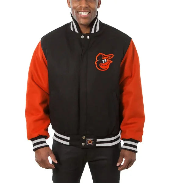 Baltimore Orioles Big & Tall All-Wool Jacket