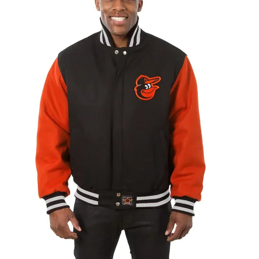 Baltimore Orioles Big & Tall All-Wool Jacket