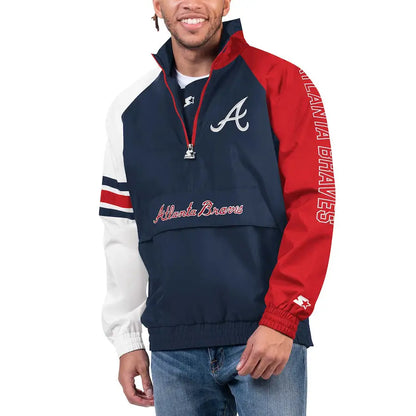 Atlanta Braves Elite Raglan Jacket