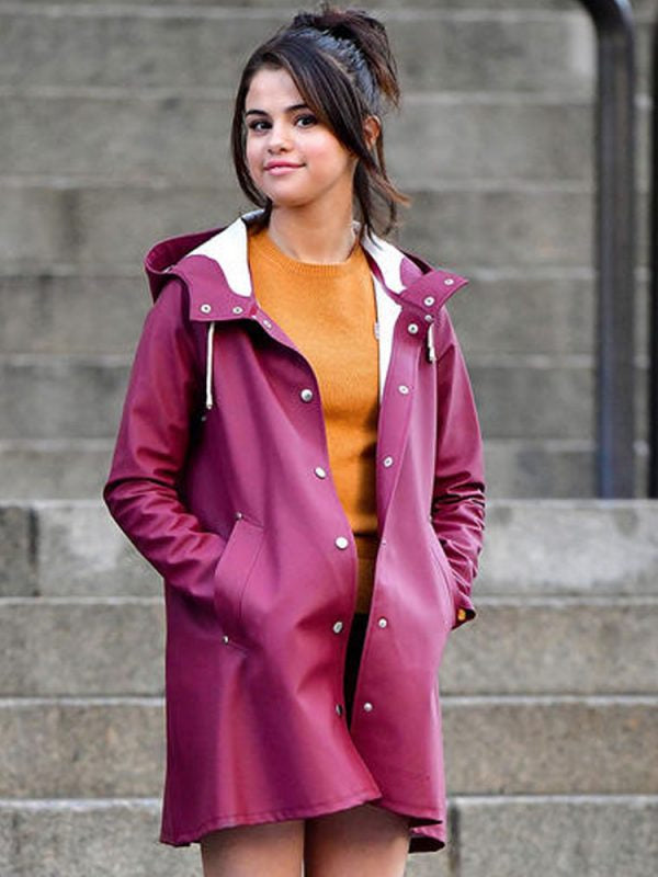 A Rainy Day in New York Selena Gomez Coat