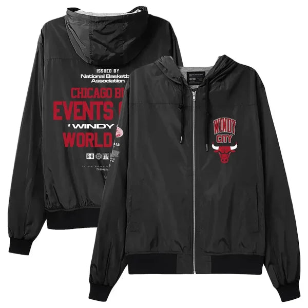 Chicago Bulls Bleacher Backstage Crew Hoodie