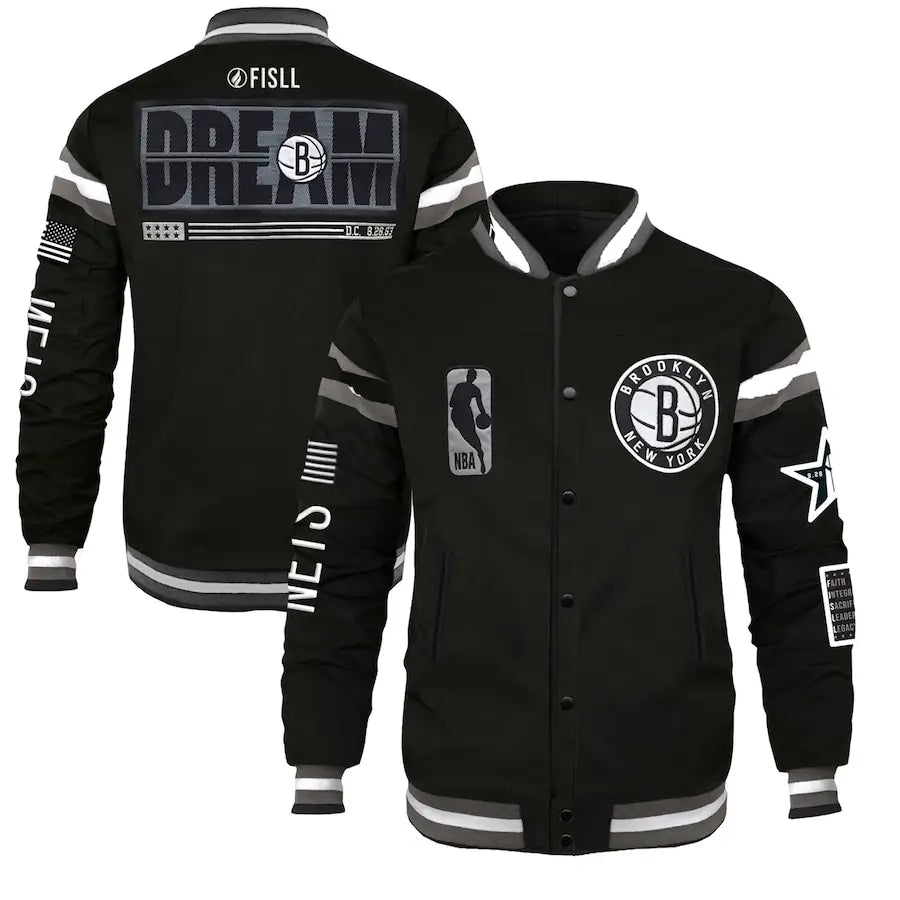 Brooklyn Nets FISLL x Black History Jacket
