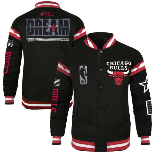 Chicago Bulls FISLL x Black History Collection Jacket