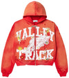 Vale Forever Garden Zip Up Hoodie ‘Red’