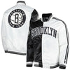 Brooklyn Nets Starter White Jacket