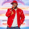 Summertime Ball Will Smith Red Varsity Jacket