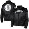 Brooklyn Nets Classics Satin Jacket