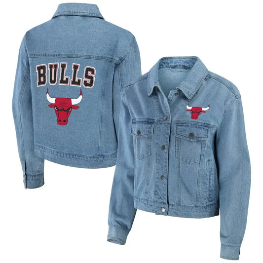 Chicago Bulls Erin Andrews Denim Jacket