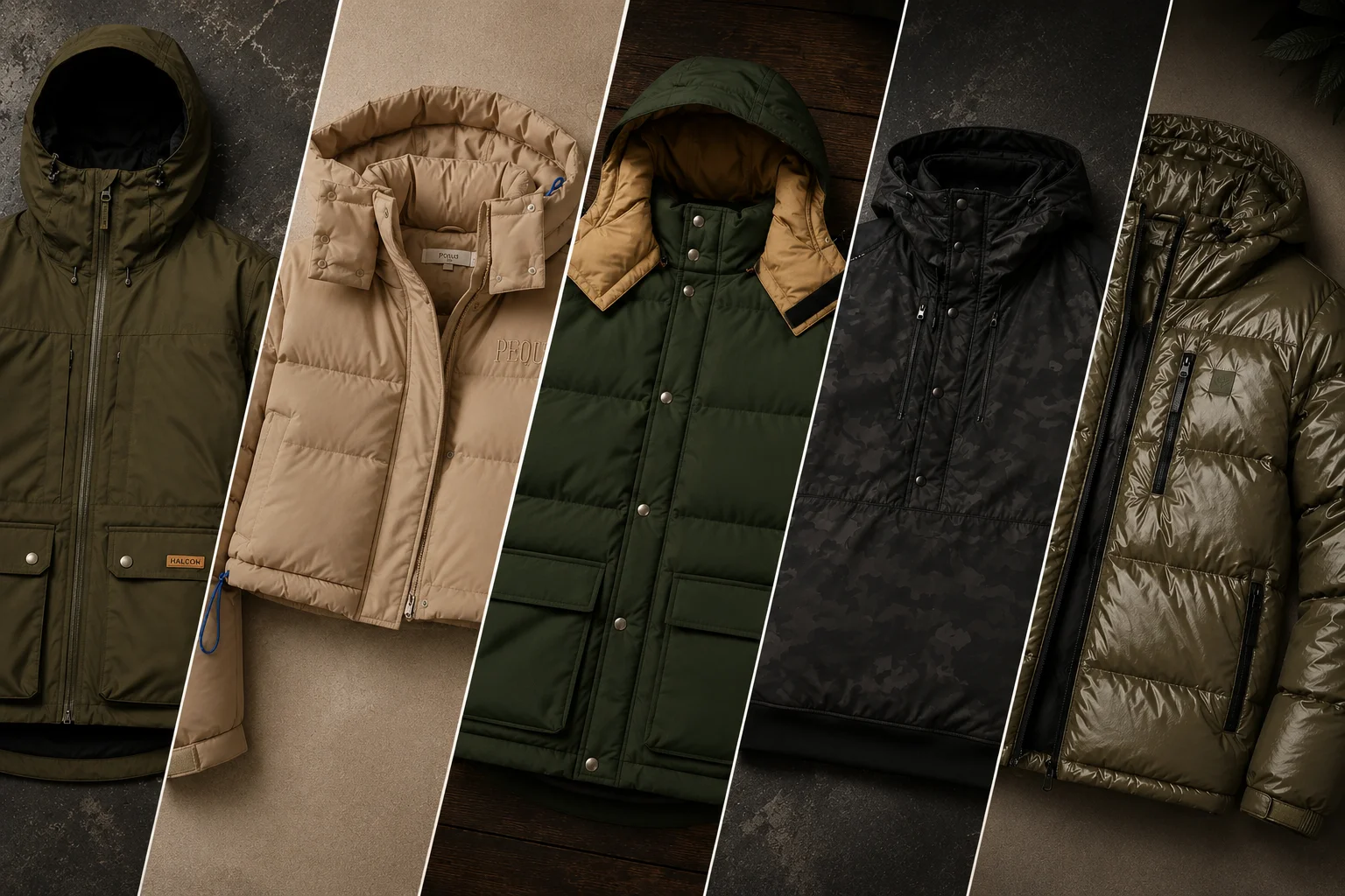 Men's puffer jackets collection featuring insulated winter jackets with modern designs, lightweight warmth, and premium comfort by Jonny N Guys