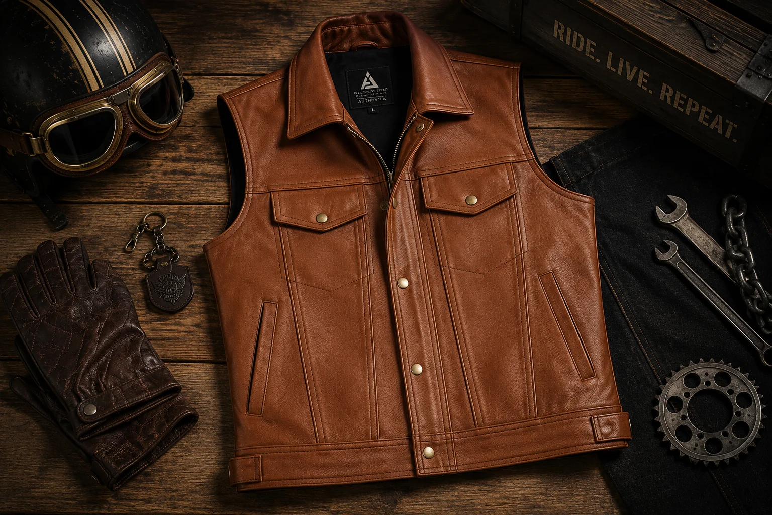 Leather Vests