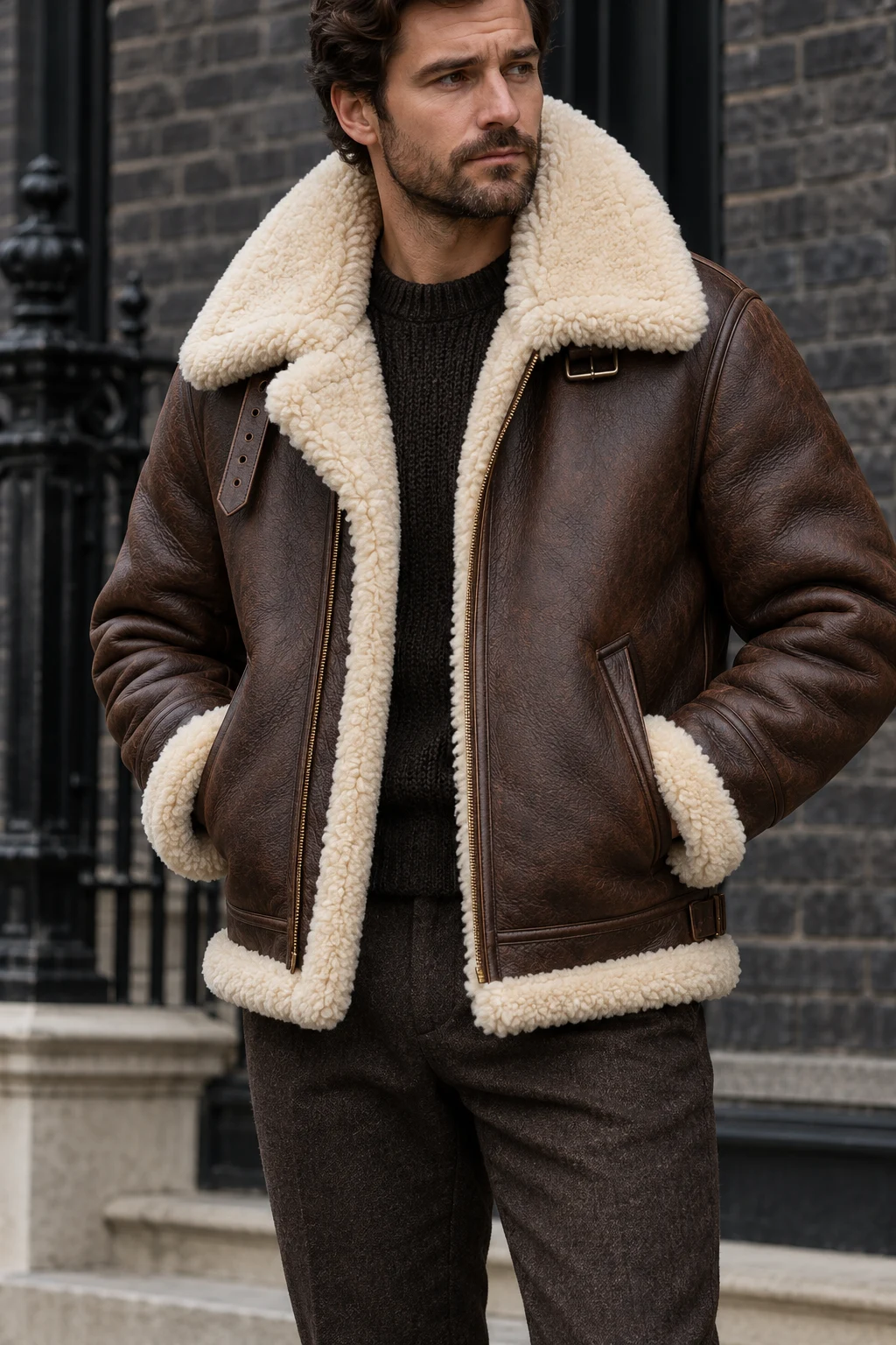 Warmer Leather Layers styling inspiration