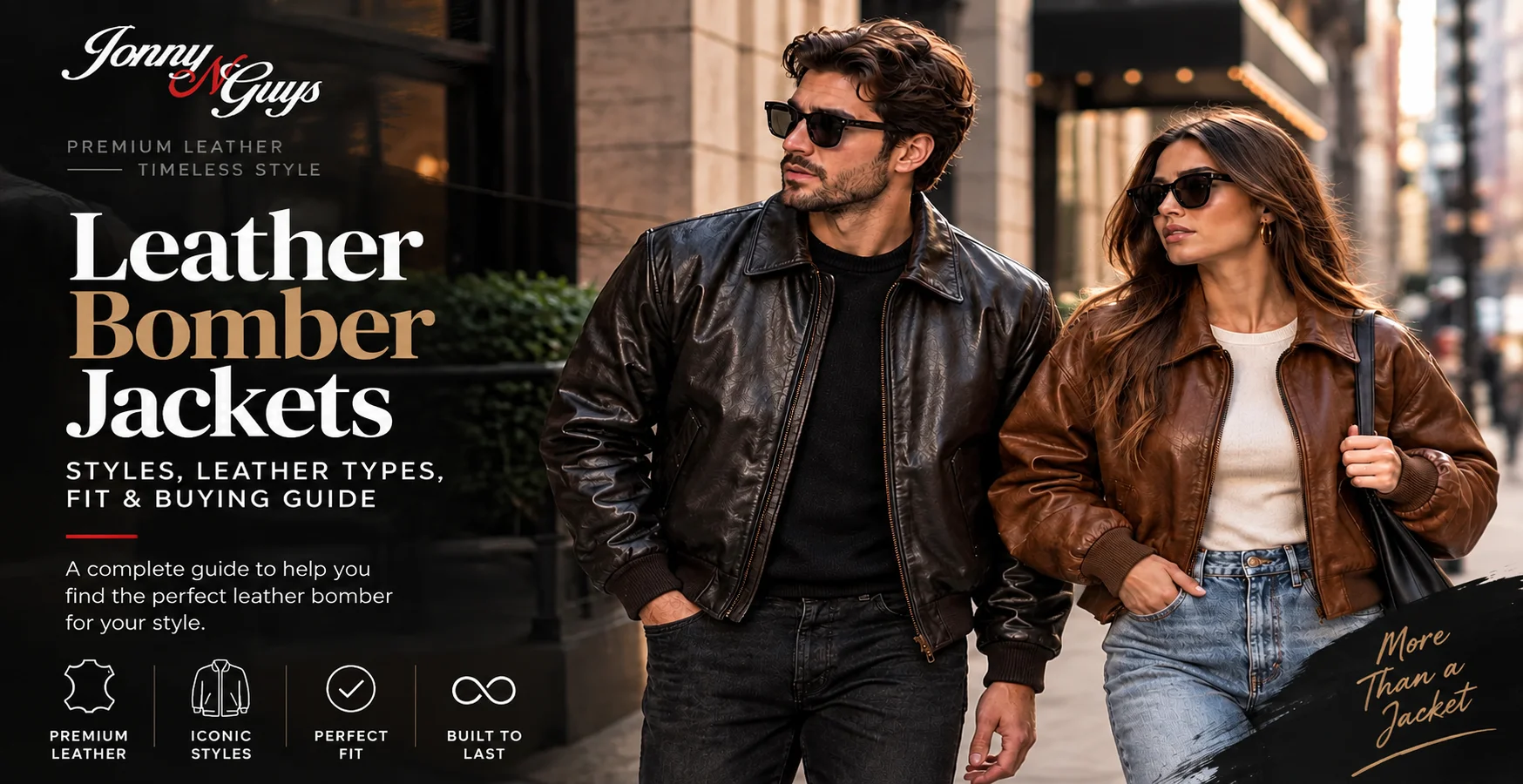 Leather Bomber Jackets