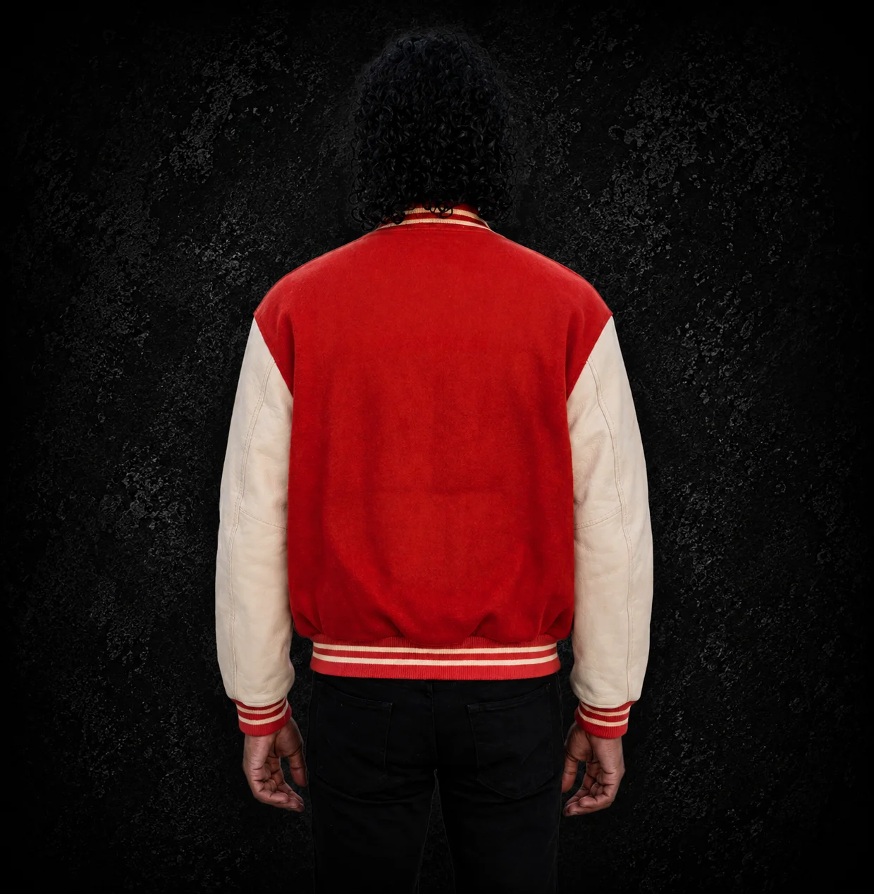 Michael Jackson Red Varsity Jacket 2026 alternate